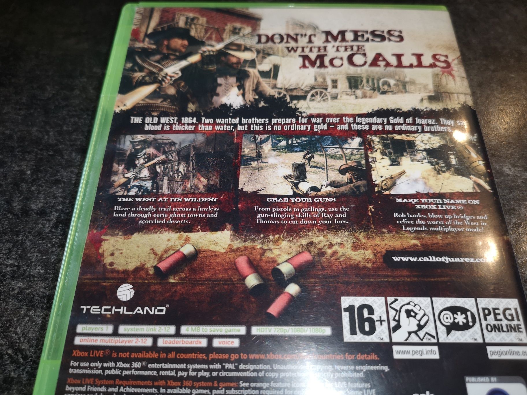 Call of Juarez Bound in Blood XBOX 360 gra (stan bdb) sklep Ursus