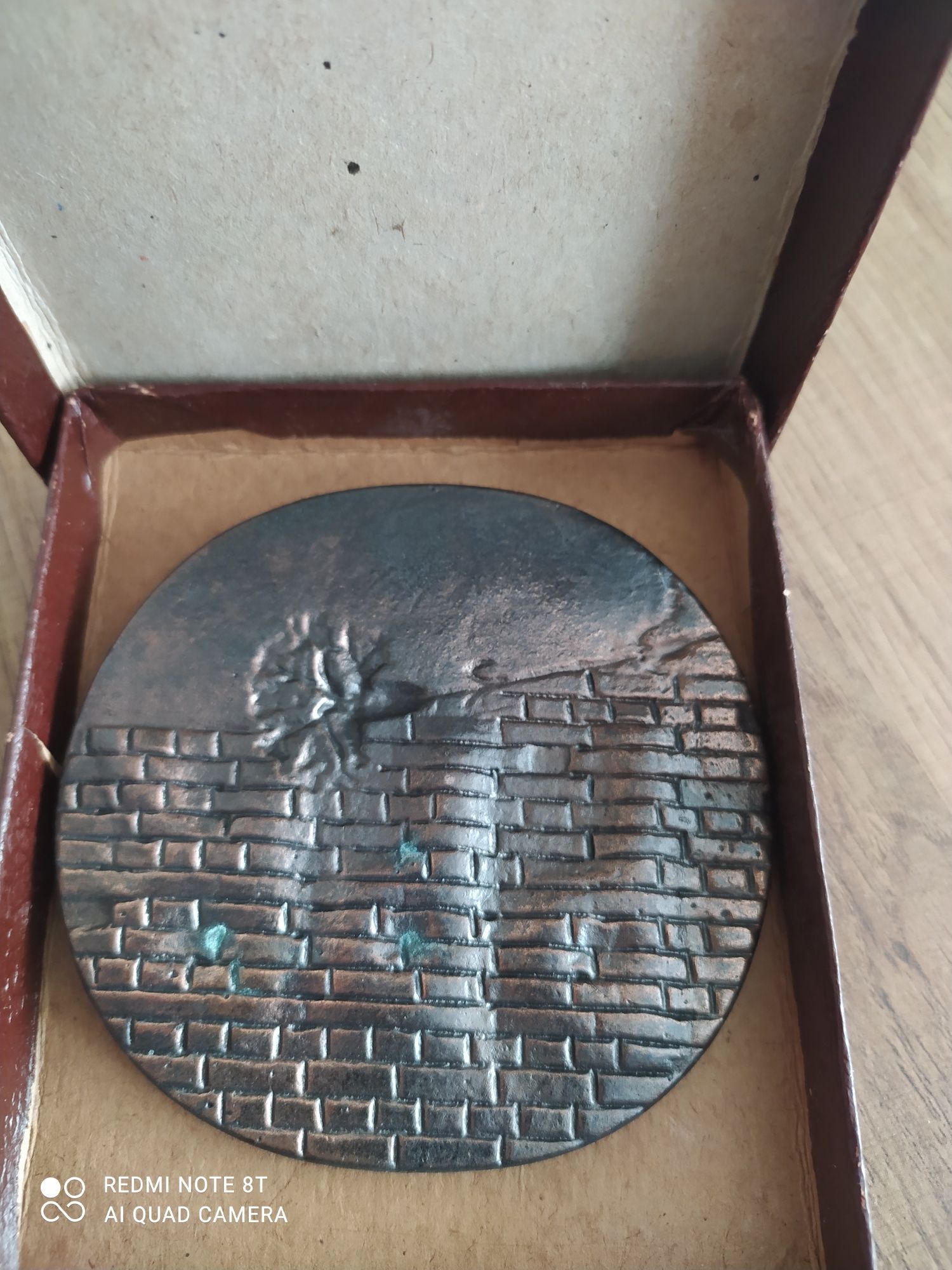 PRL MEDAL ŁÓDŹ PZPR 35 rocznica PPR. Starocie.