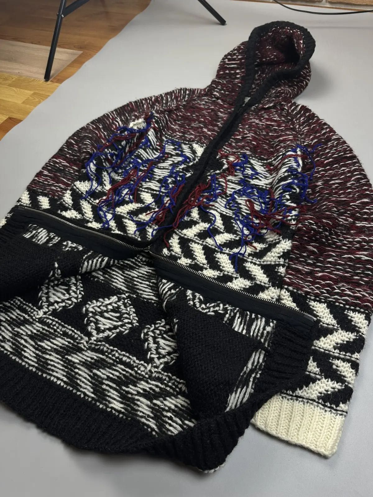 Isabel Marant X H&M шерстяной вязаный длинный кардиган Medium