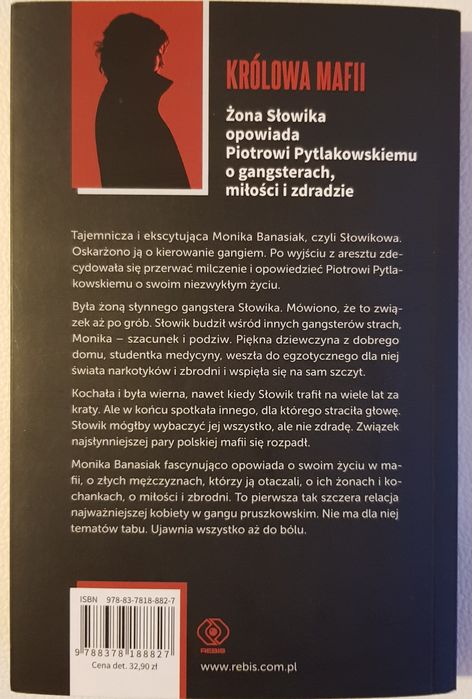 Książka królowa mafii