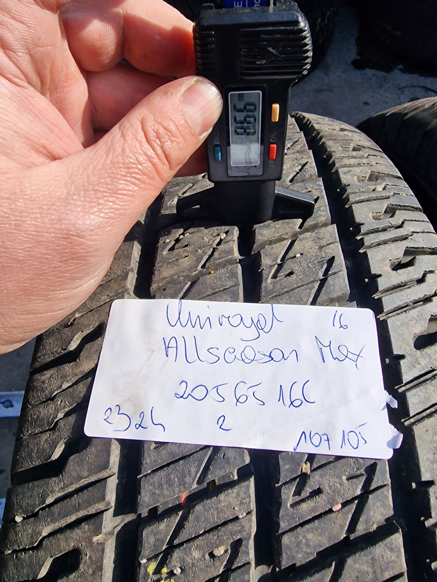 205/65/16C 205/65R16C UNIROYAL 2024 CAŁOROCZNE