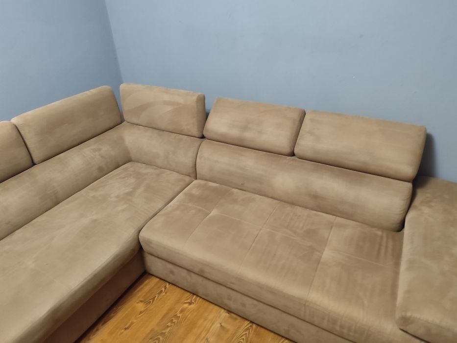 Narożnik z funkcją spania stan bardzo dobry