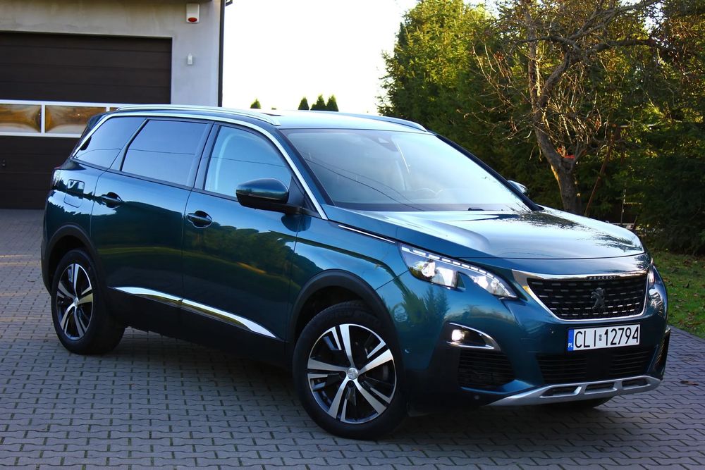 Peugeot 5008 15 HDI 130KM Allure Full Led SUV -Bezwypadkowy Serwis Pewne Auto FV23%
