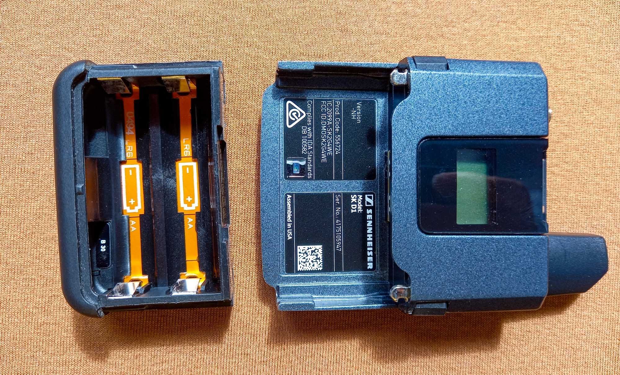 Радіосистема Sennheiser Evolution EW D1 + прищепка E908