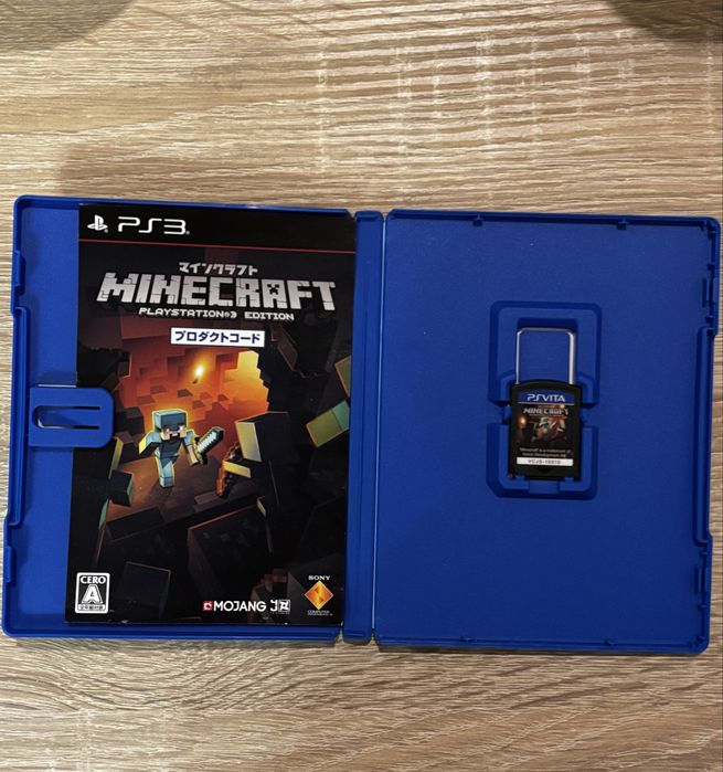 Картридж для ps vita. Minecraft