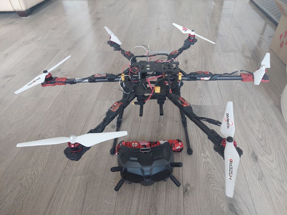 Гексокоптер fpv не закінчена робота