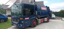 Mercedes 1829 econic śmieciarka 2012r