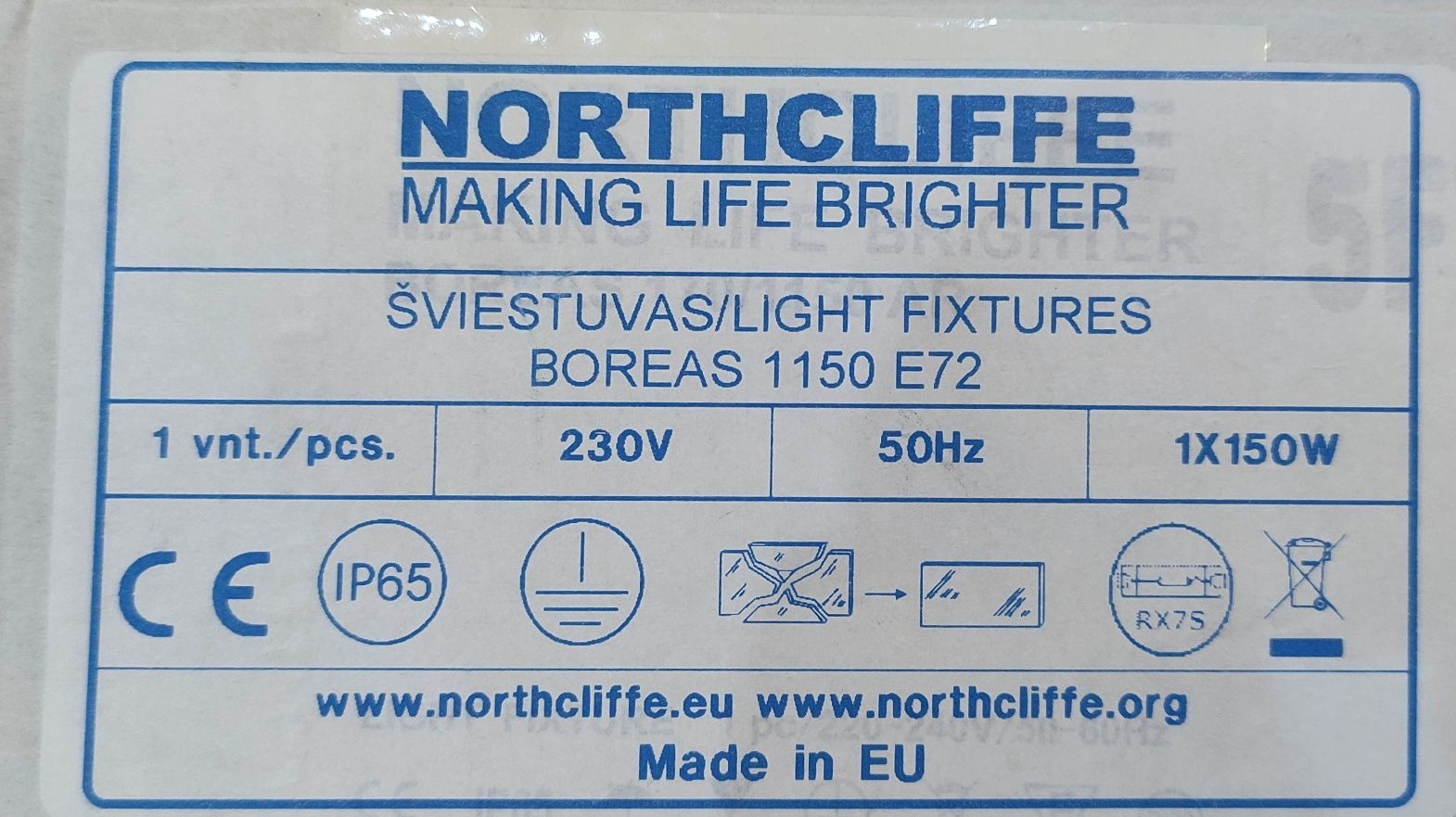 Lampa Northcliffe Boreas 1150 K53 CL HI

Asymetryczna