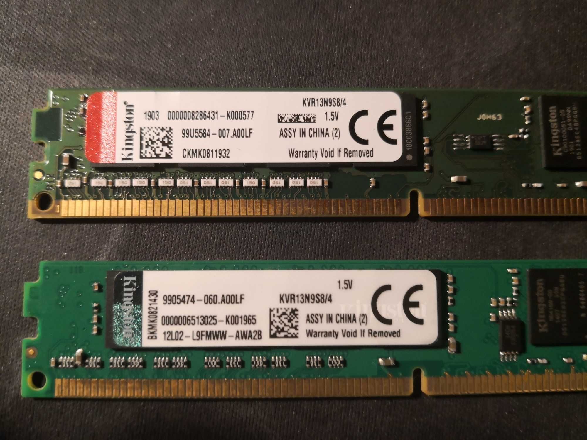 Pamięć RAM kingston KVR13N9S8 2x4GB DDR3 1333MHz niskoprofilowa