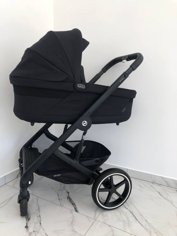 Коляска Cybex Balious lux Moon Blak 2023-2024 рік