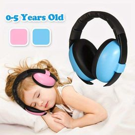 Słuchawki, nauszniki ochronne dla niemowląt redukujące hałas.