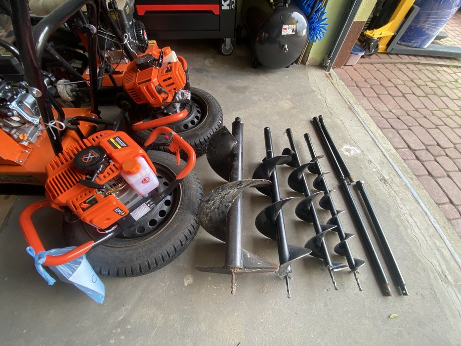 Sprzęt ogrodniczy budowlany ,Glebogryzarka, walec ogrodowy, świder