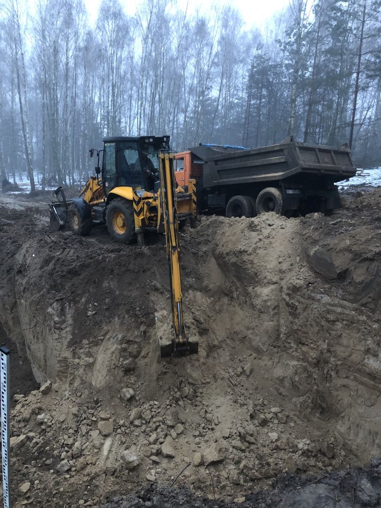 Чорнозем польовий Доставка сипучих матеріалів,  JCB 3-4 CX