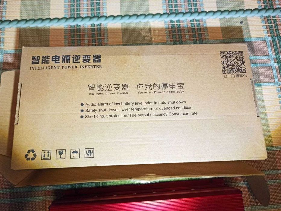 Інвертор Pure Sine Wave Inverter 12-220В 3000 Вт