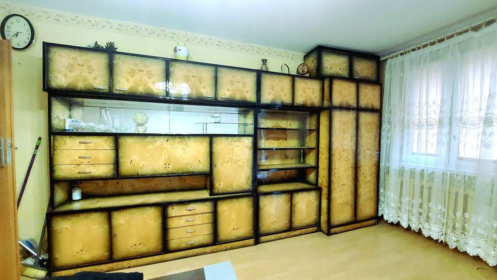 Meblościanka wysoki połysk PRL