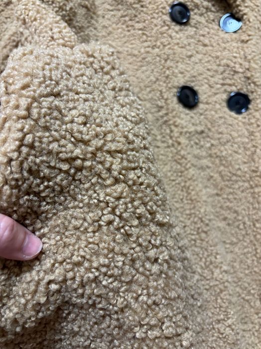 Шубка  Zara Тедді овчина L/40