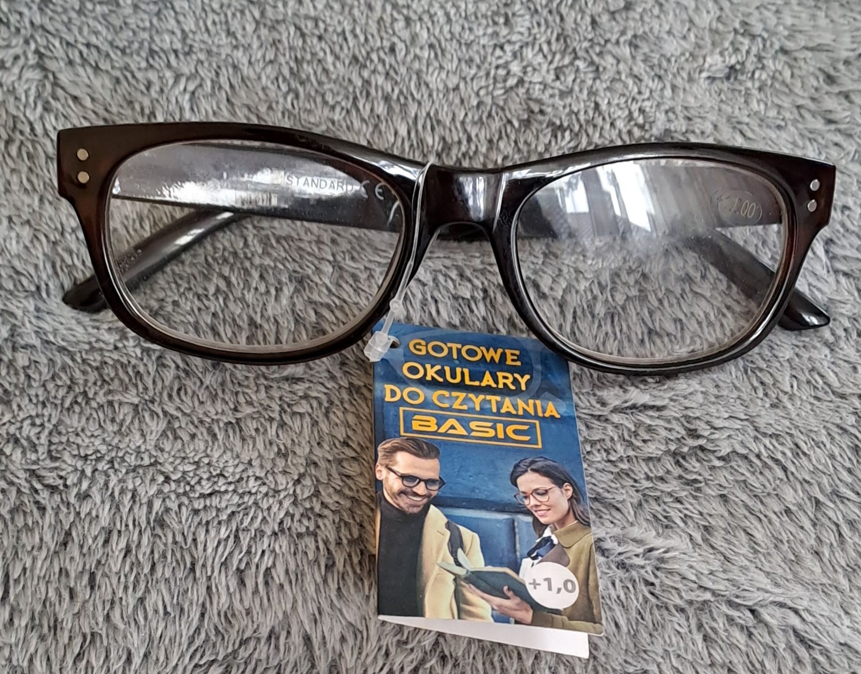 Okulary do czytania + 1.00