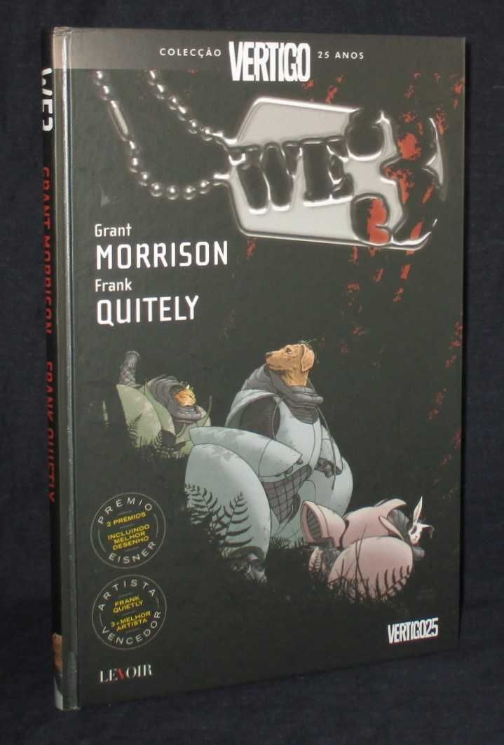 Livro We3 Grant Morrison Vertigo