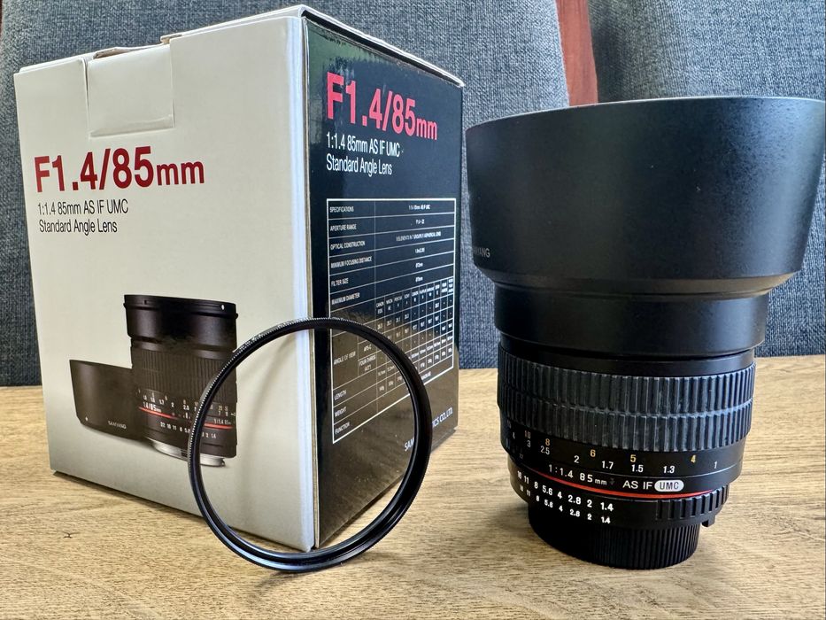 Samyang f/1,4 85 mm AS IF UMC dla Nikona