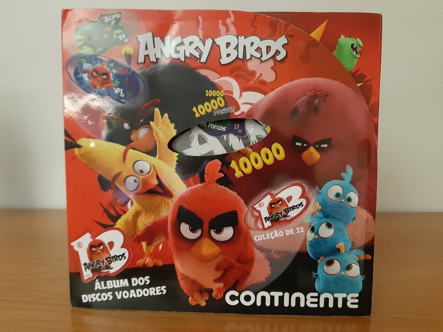 Angry birds - coleção de tazos completa