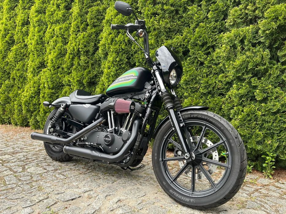 Harley-Davidson Sportster Iron 1200 - 2021, wydechy Cobra, dolot K&N, 7300km