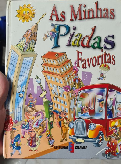 Livro As Minhas Piadas Favoritas