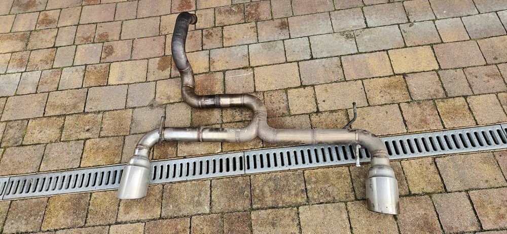 Wydech końcowy tłumik fiat abarth 500 595 nie bombardone