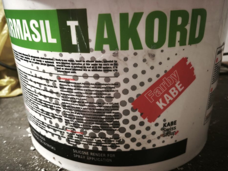 Armasil T AKORD - masa tynkarska