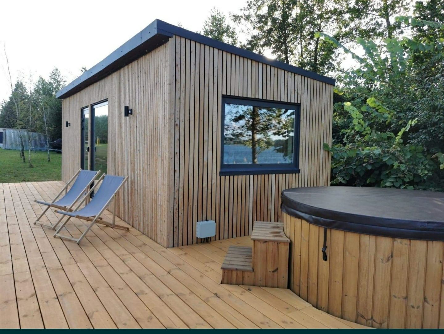 Water House własna linią brzegową, basen, sauna, grota solna, jacuzzi!