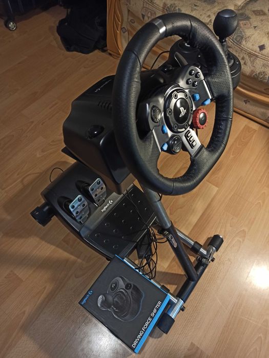 Kierownica Logitech G29 + SHIFTER + STOJAK Sim Racing Steering Wheel