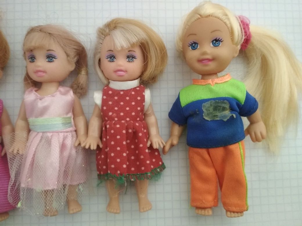 Куклы маленькие 4шт.