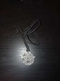 Pendente colar Moonspell Alpha Noir Omega White