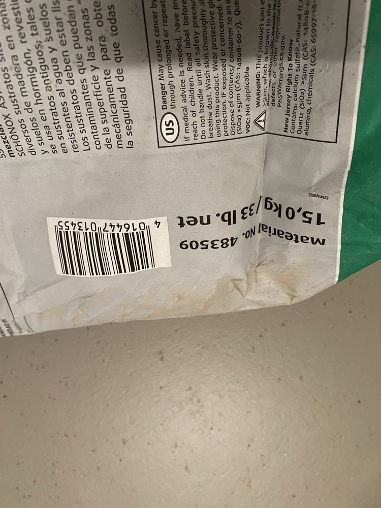 Schönox AST Sika 15kg Drobnoziarnista, uniwersalna zaprawa naprawcza