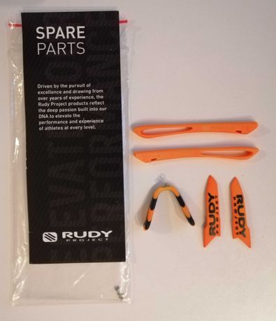 Rudy Project Tralyx Okulary Custom Kit Orange (nosek, zauszniki, boki)