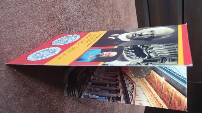 Carteiras BNC Austria 5 € Comemorativas 2003 a 2007