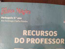 Palavra Mágica 5 - Português - 5º ano - Fichas e testes com soluções