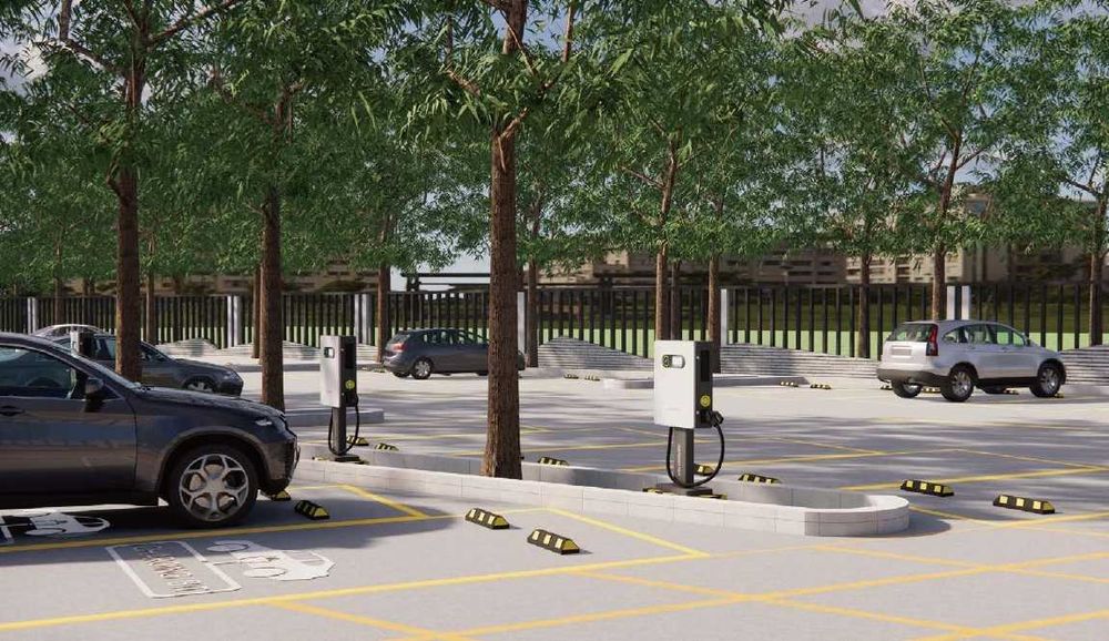 Зарядна станція для електромобілів HARDHITTER 20/30/40 kW CCS, GB/t