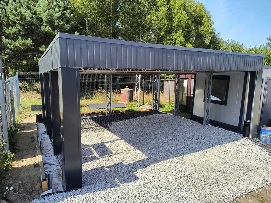 CARPORT 6x5m, wiata garażowa, zadaszenie