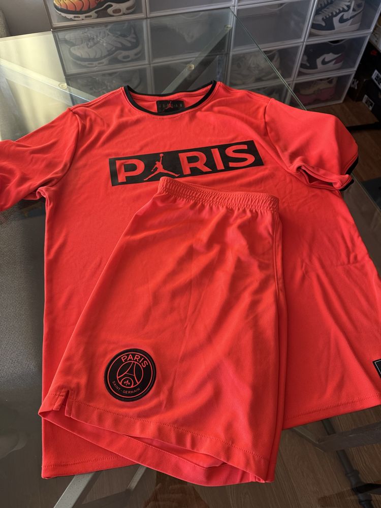 Jordan X Psg t-shirt mais shorts