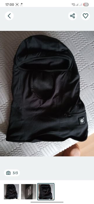 Kominiarka z ogrzewaniem