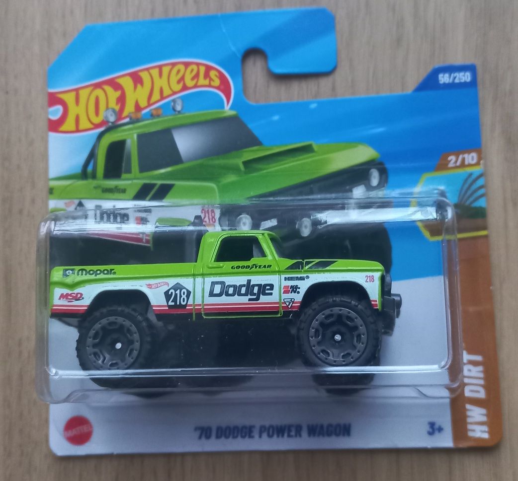 Dodge Power Wagon Hot Wheels nowy