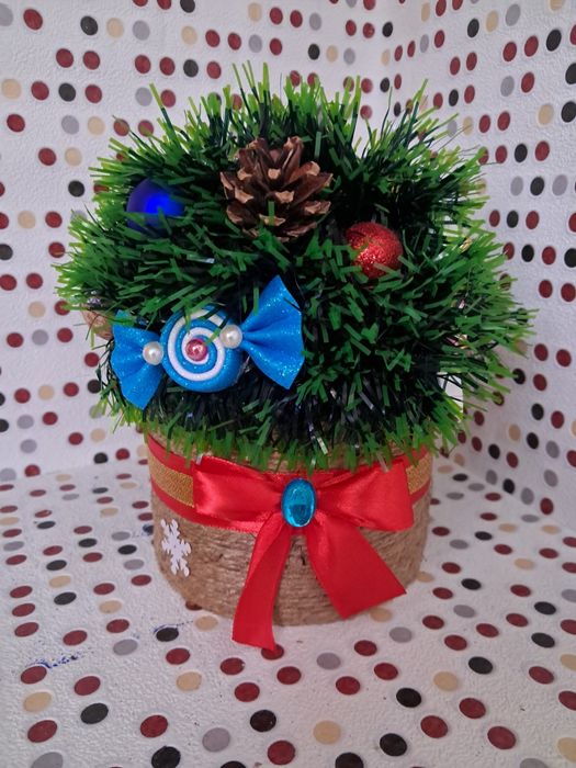 Новорічні поробки.  Зимові поробки.  Зимние поделки