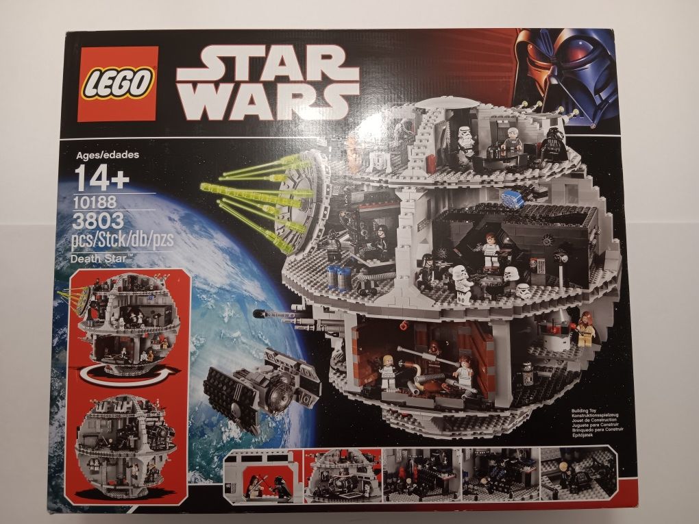 Nieotwarte Lego Star Wars 10188 Death Star