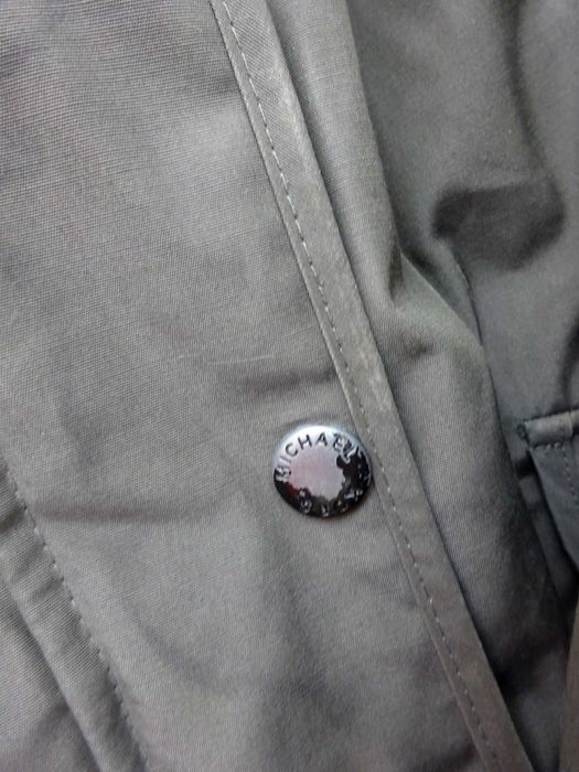 BY31 Kurtka damska zimowa Michael Kors khaki parka gruba M 38