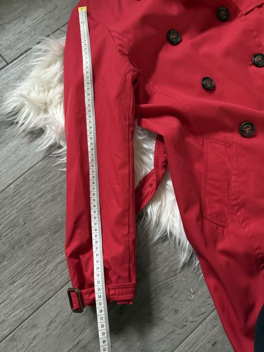 Max mara trencz czerwony L 40 prochowiec