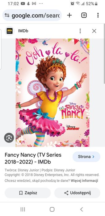 Przebranie Fency Nancy