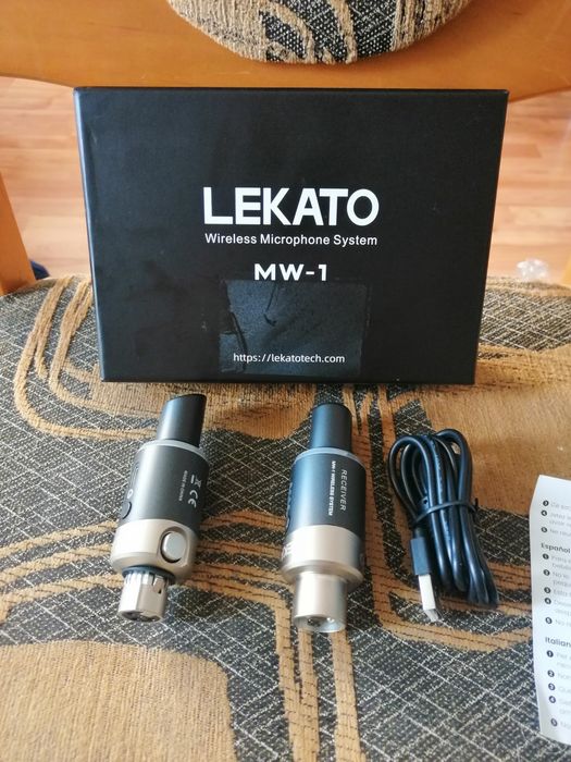 Bezprzewodowy Nadajnik odbiornik Wtyczka XLR Mikrofon Bezprzewodowy