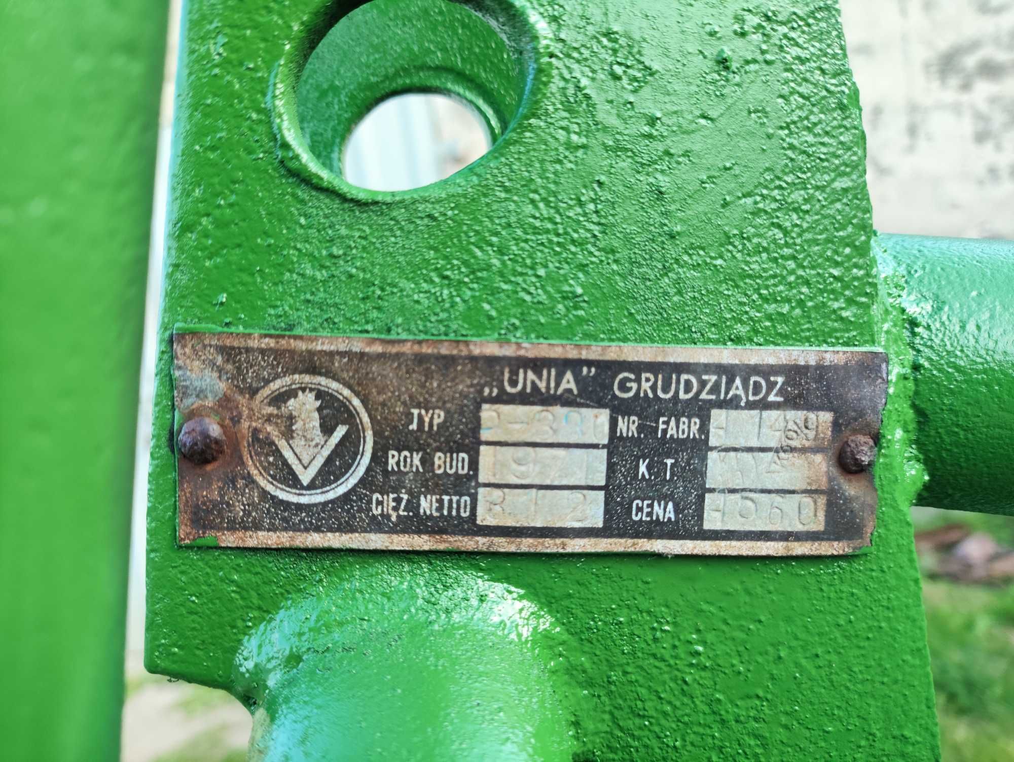 Pług Unia Grudziądz 4 Skibowy!