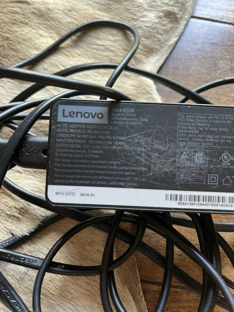 Lenovo ac adapter Delta ADLX65YDC2A