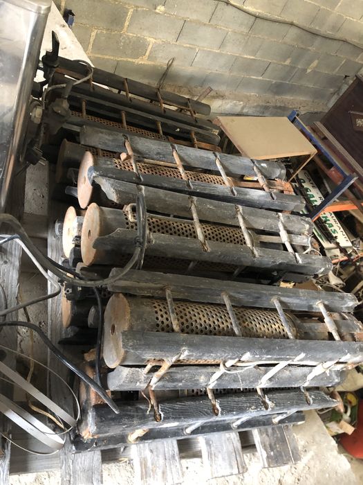 Granadas morteiros candeeiros